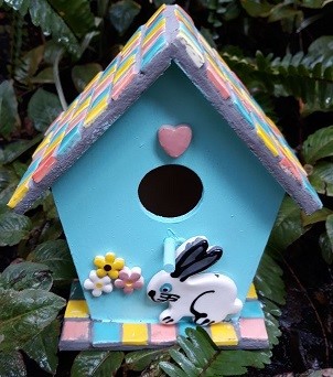 bunny bird house