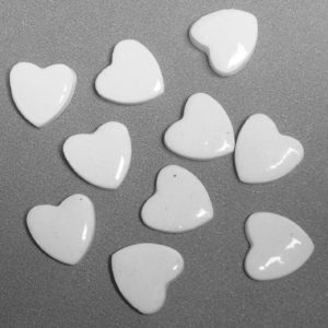 HEA-003 Tiny Hearts White