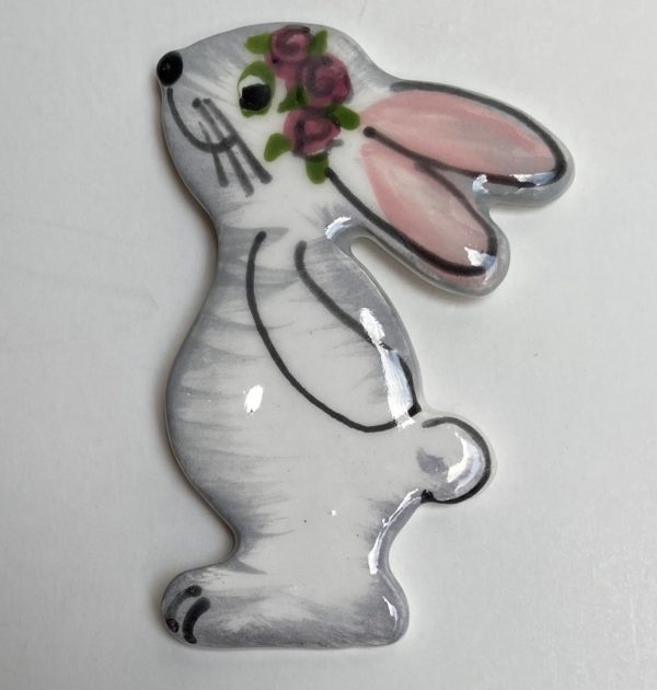 Bunny with Roses