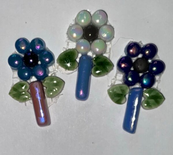 Glass Flowers Small