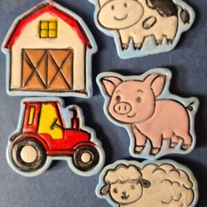 Farm animals magnets