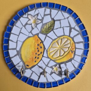 Lemon Round Key Holder